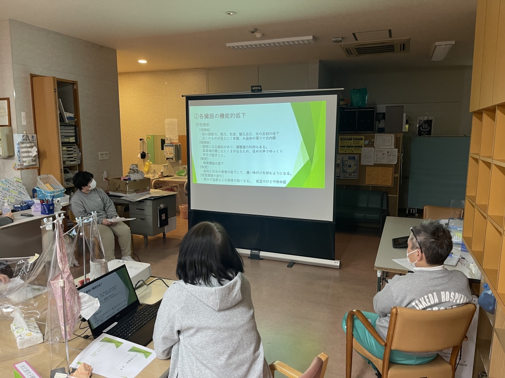 既往歴で多い疾患について・高齢者の食事や栄養について