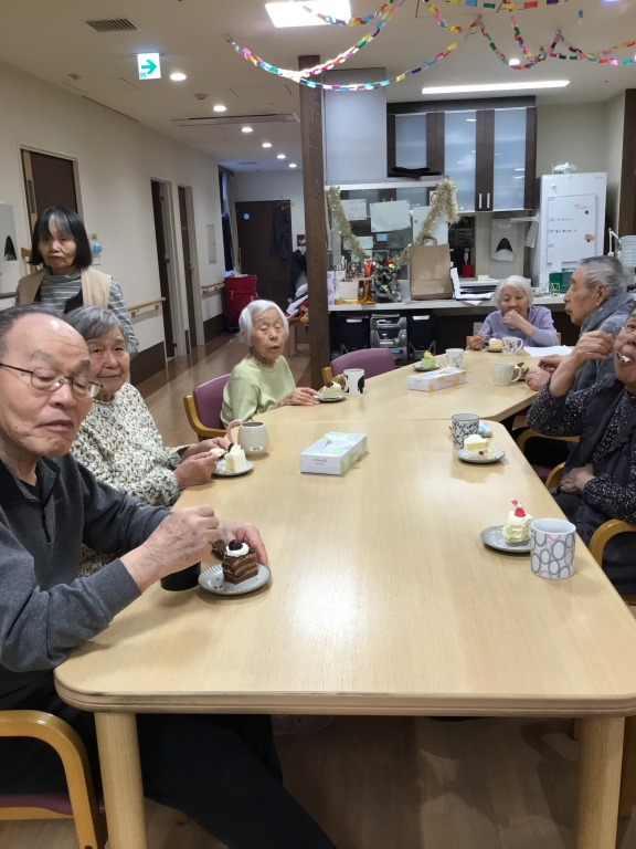 最後はクリスマスケーキ🍰