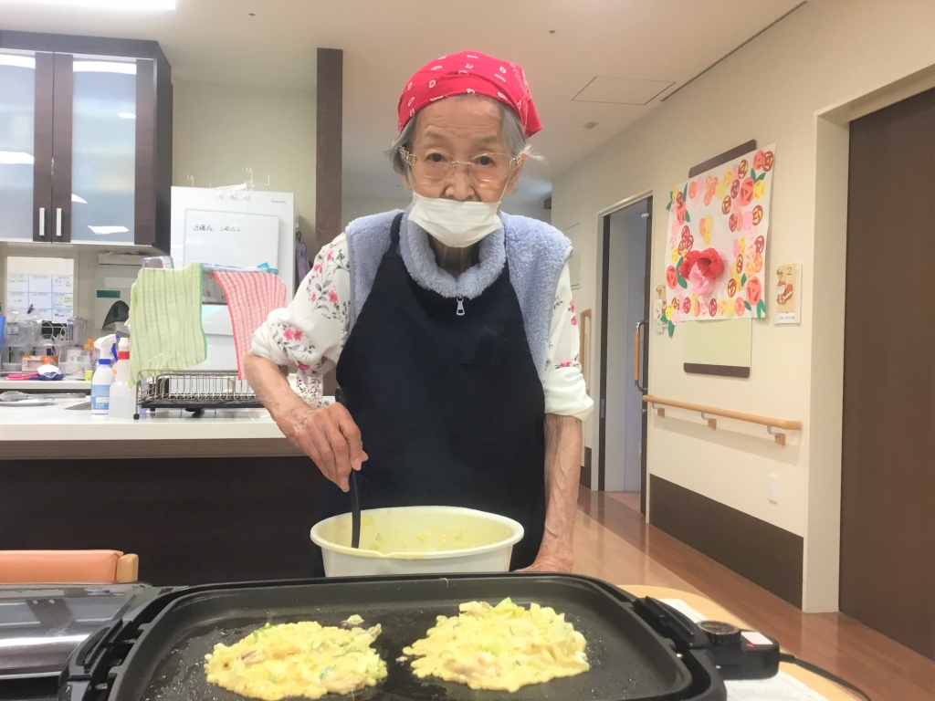 いよいよ焼きます♪