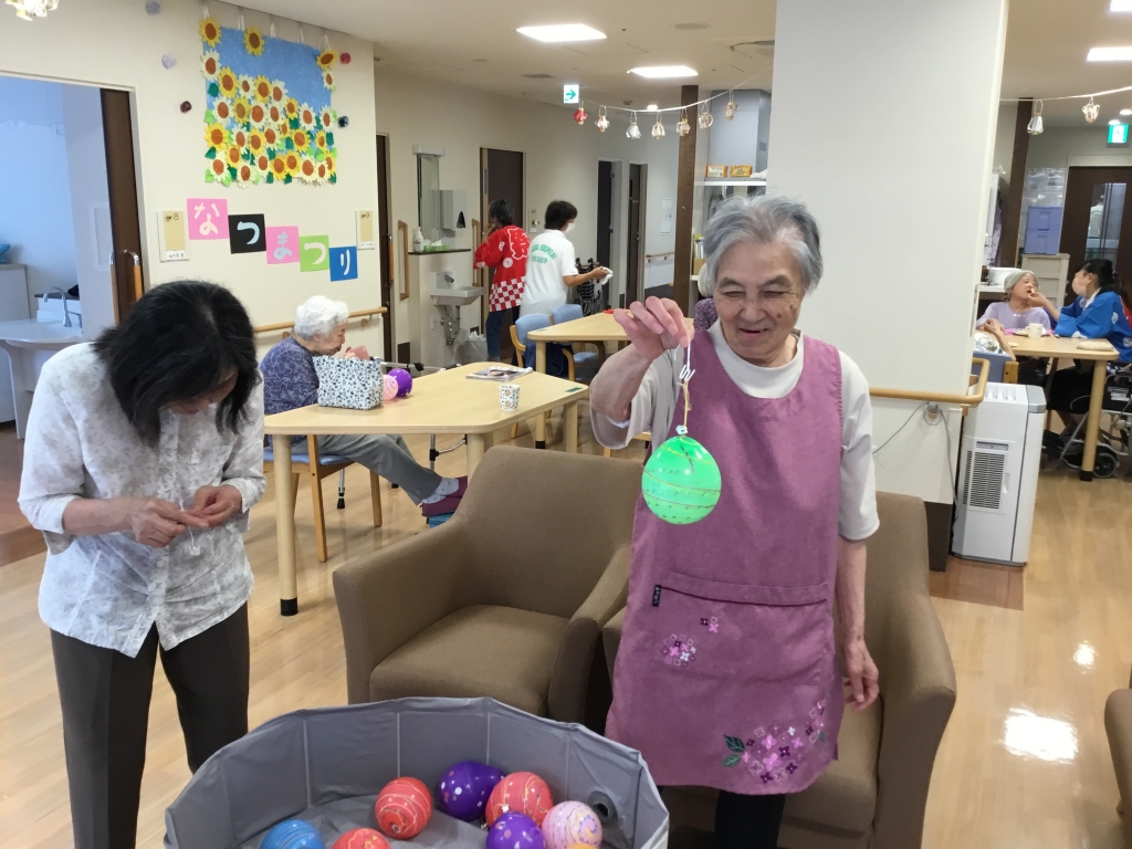 楽しい夏祭り開催！