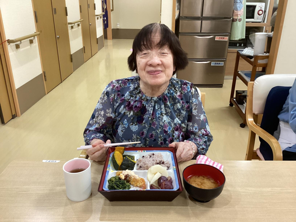 フロアにもどってからのお食事🍽