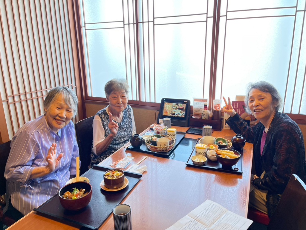 外食行事　かごの屋　３日目