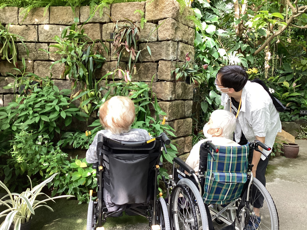 外出レクリエーション、宇治植物公園へお出かけ！