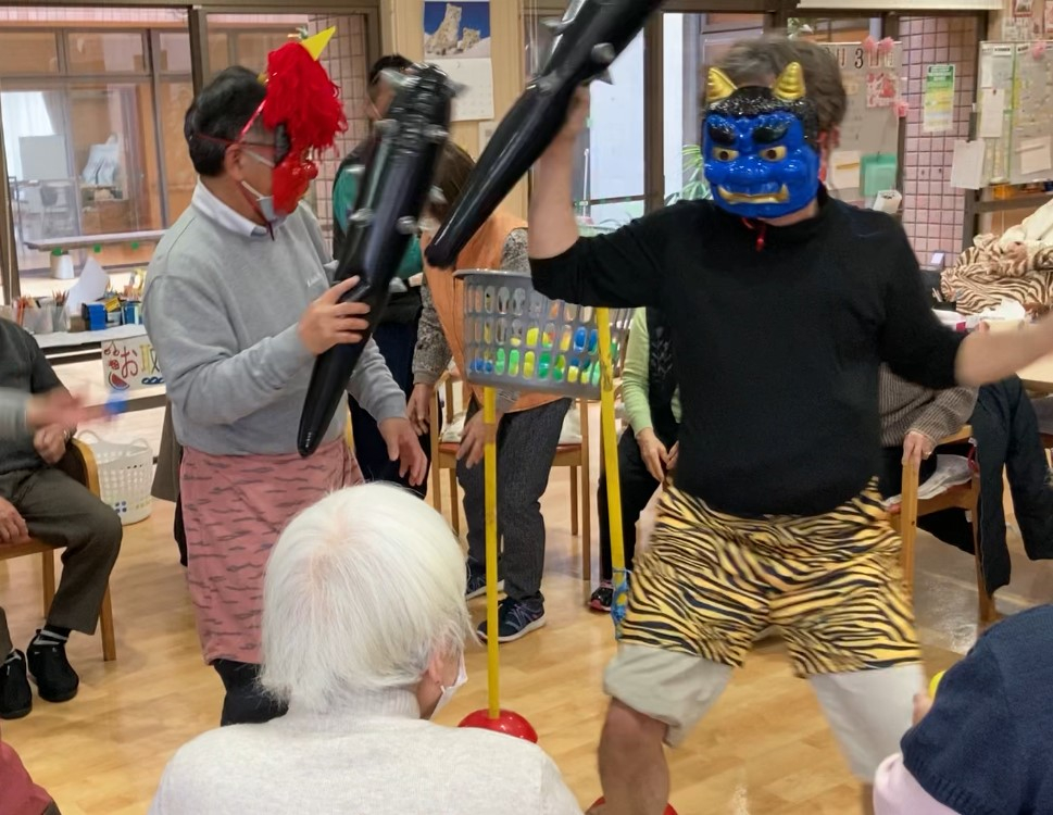 デイサービス　節分行事
