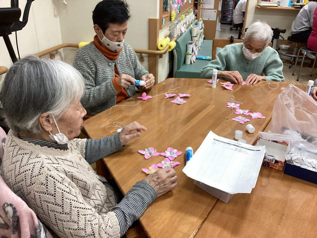 桜の吊るしかざり