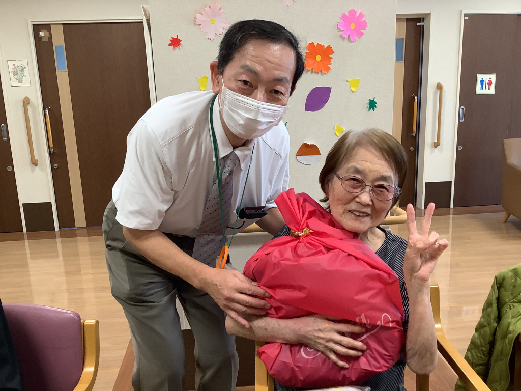 卒寿を迎えられた入居者様