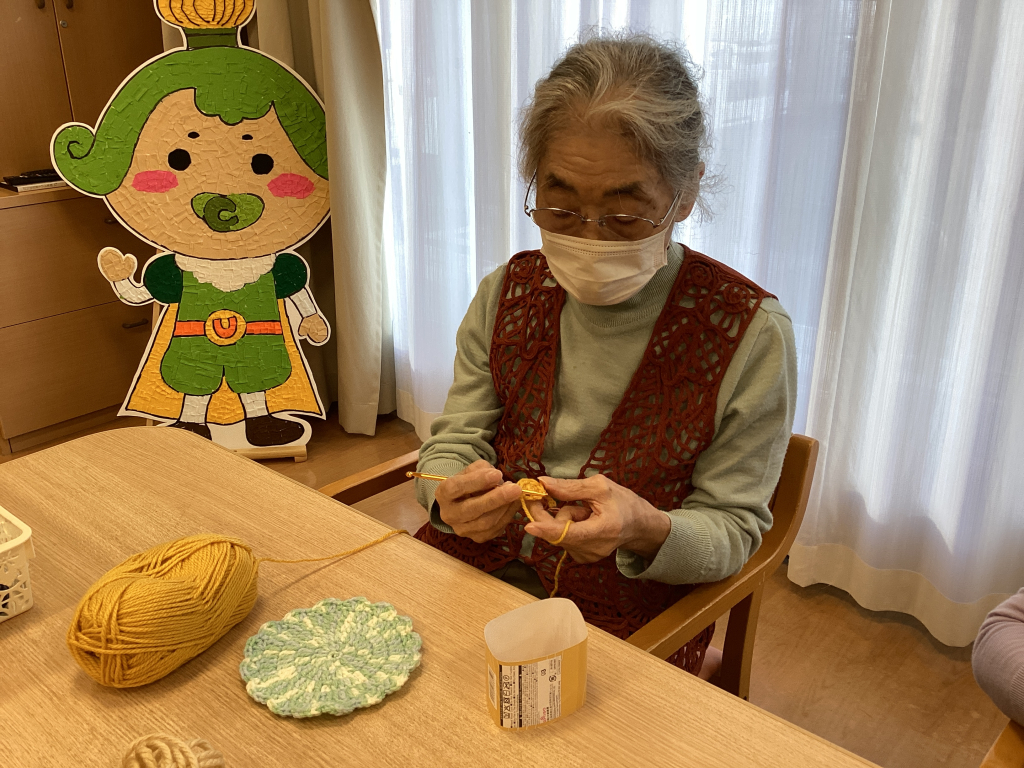 アクリルたわし