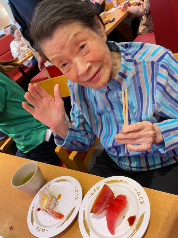 お寿司で迎えた最高のお誕生日