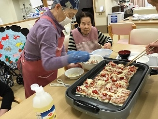 クリスマスらしい雰囲気で・・・