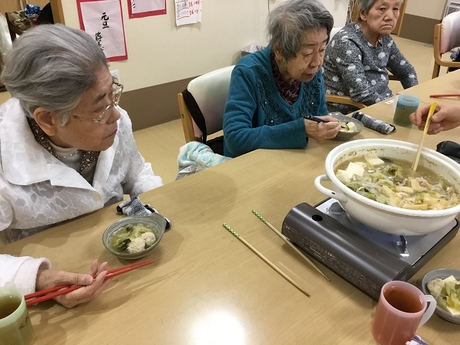 温かいご飯はおいしいね